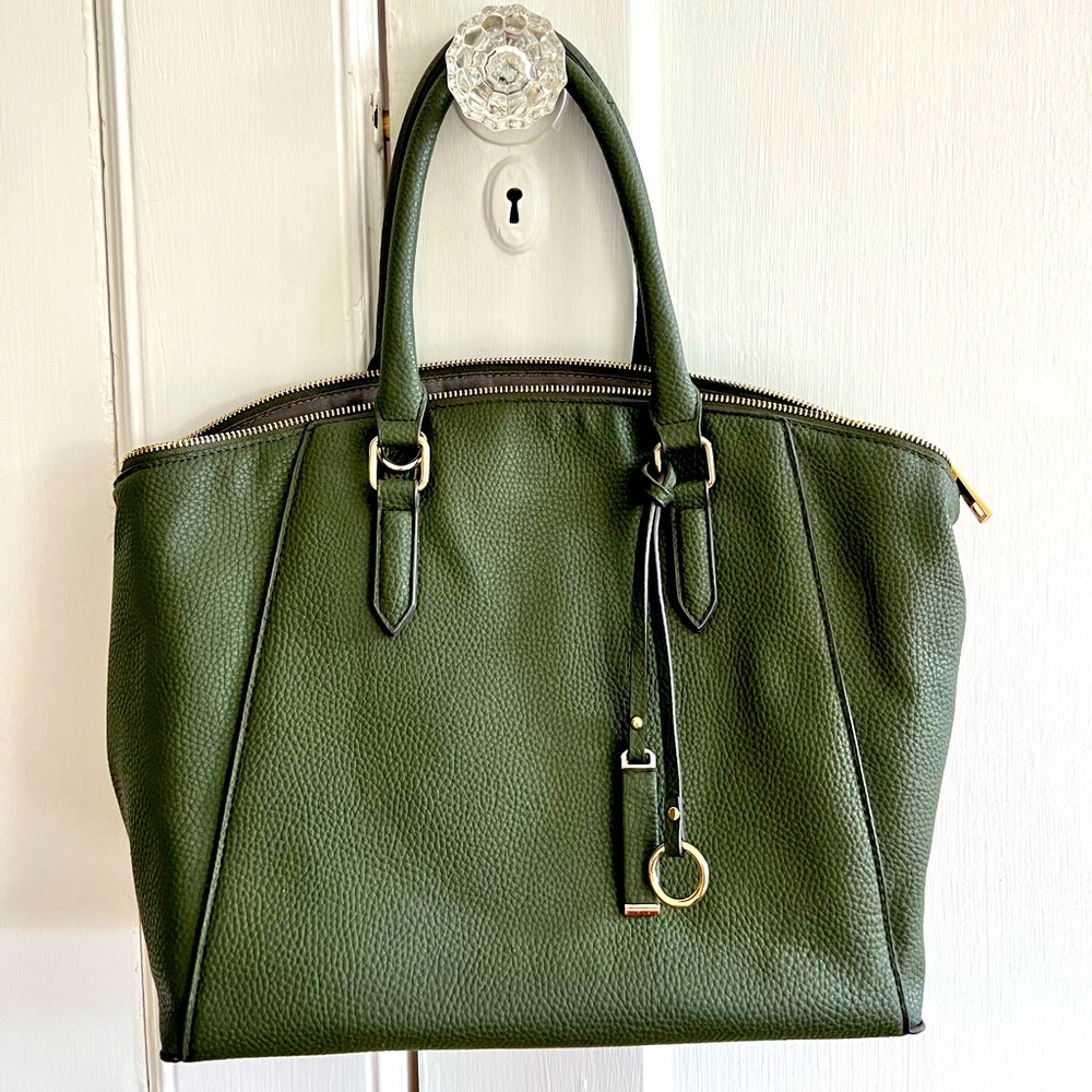 Forest green JustFab purse